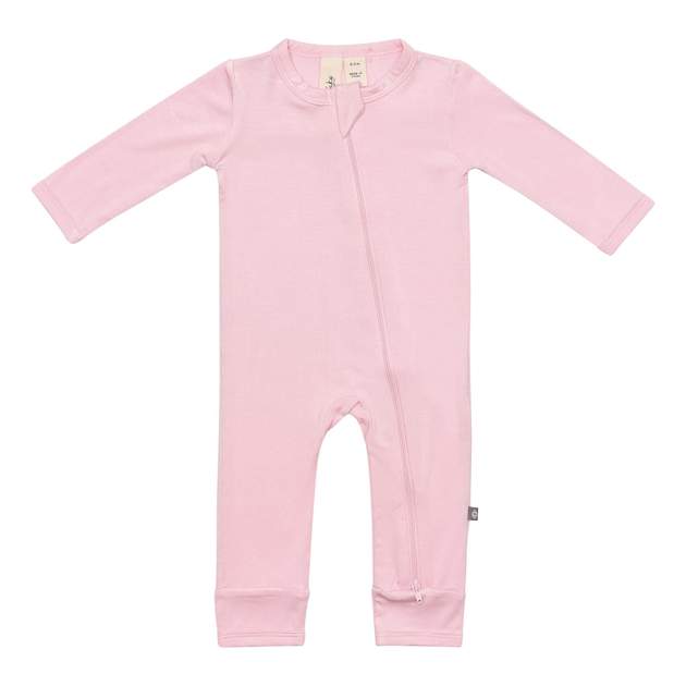 Kyte Baby Zippered Romper in Peony