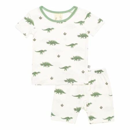 Kyte Baby Short Sleeve Pajama Set in Dino