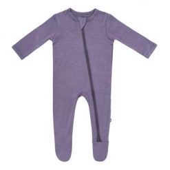 Kyte BABY Zippered Footie in Orchid