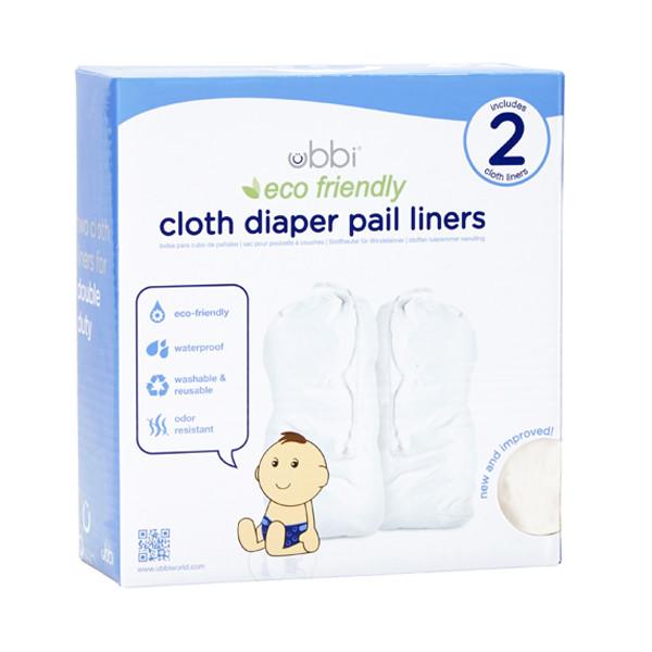 Ubbi Cloth Diaper Pail Liner Twin-Pack