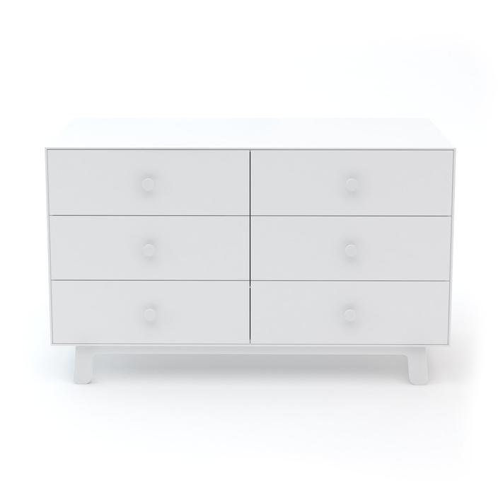Oeuf Sparrow 6 Drawer Dresser - White