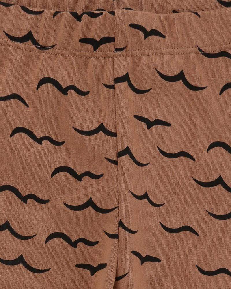 Black and rust pattern leggings Turtledove London