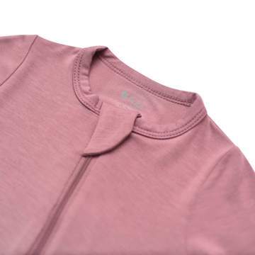 Kyte BABY Zippered Footie in Mulberry