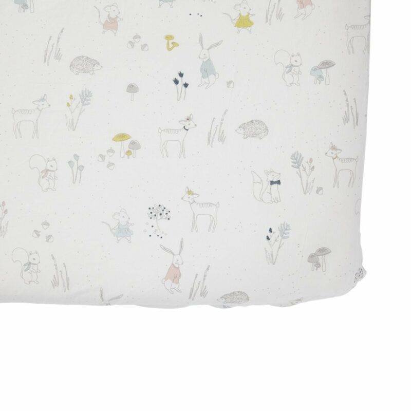 Pehr Organic Cotton Crib Sheet Magical Forest