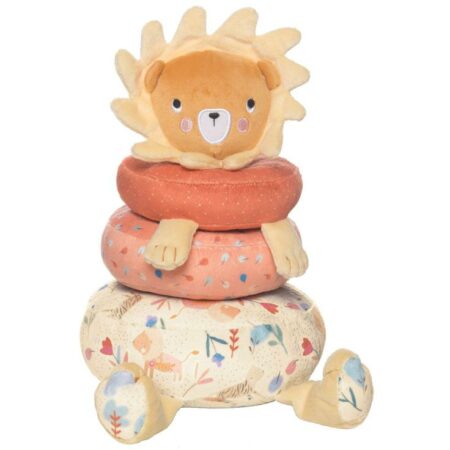 Manhattan Toys Soft Plush Safari Lion Stacker