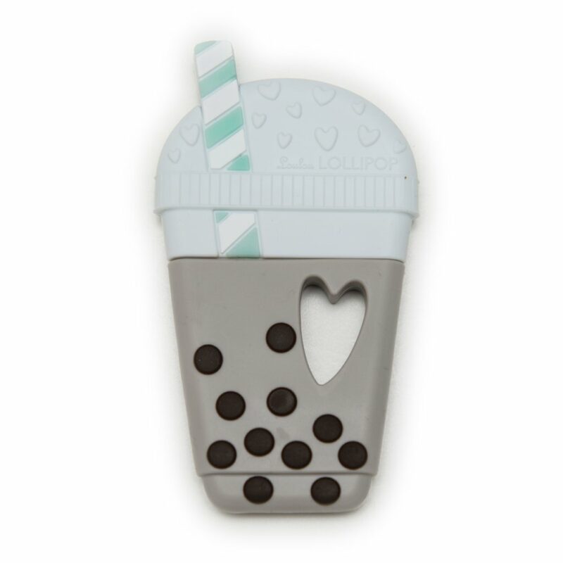 Loulou LOLLIPOP Milk Tea Bubble Tea Silicone Teether