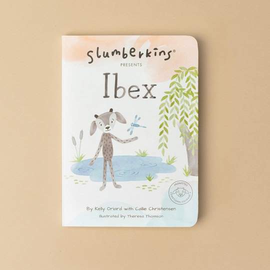 Slumberkins Ibex Snuggler Lovey and Book Bundle