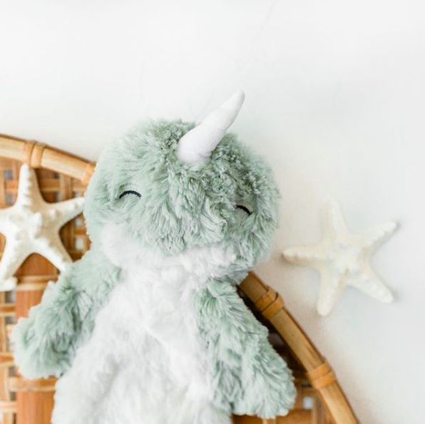 Slumberkins Narwhal Snuggler Love and Book Bundle