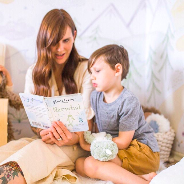 Slumberkins Narwhal Snuggler Love and Book Bundle