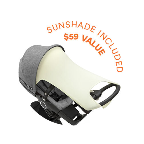 Stokke Xplory Black Chassis & Stroller Seat