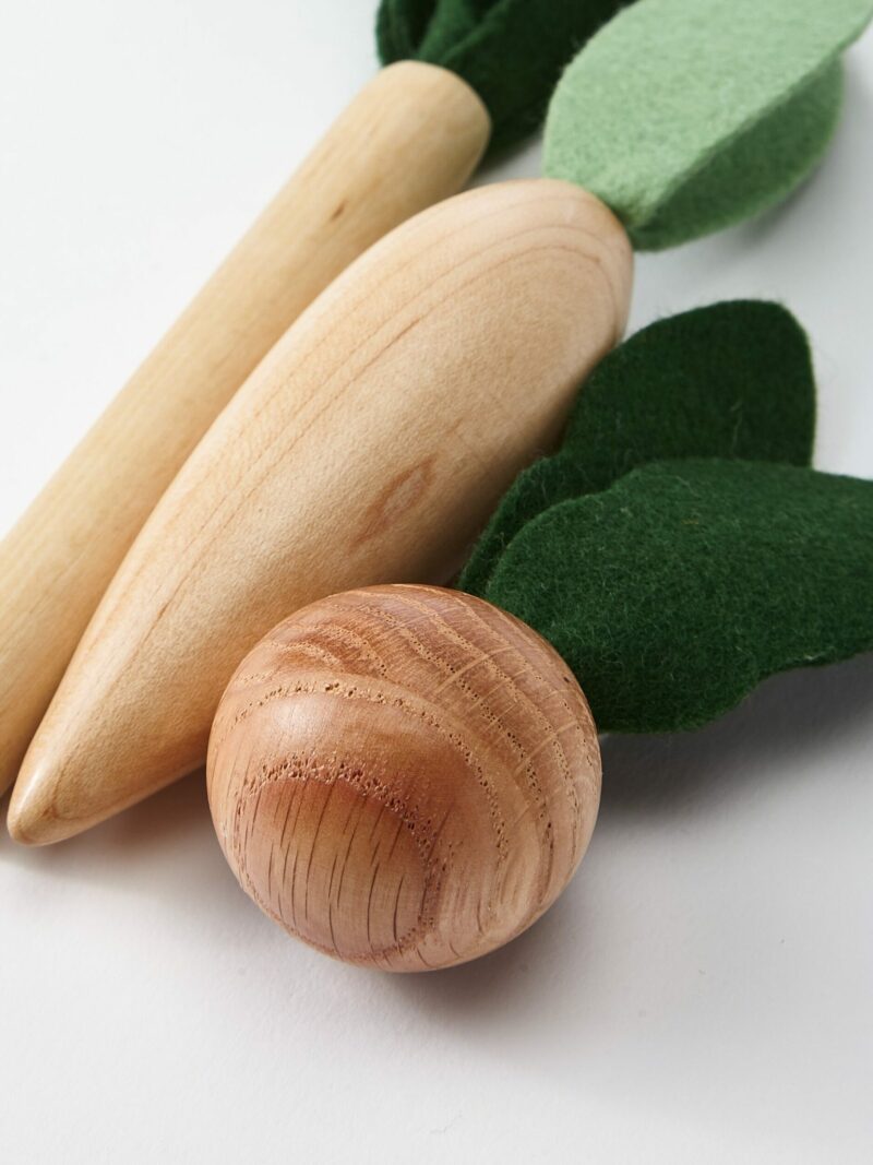 Organic Vegetable Wooden Play Food 3