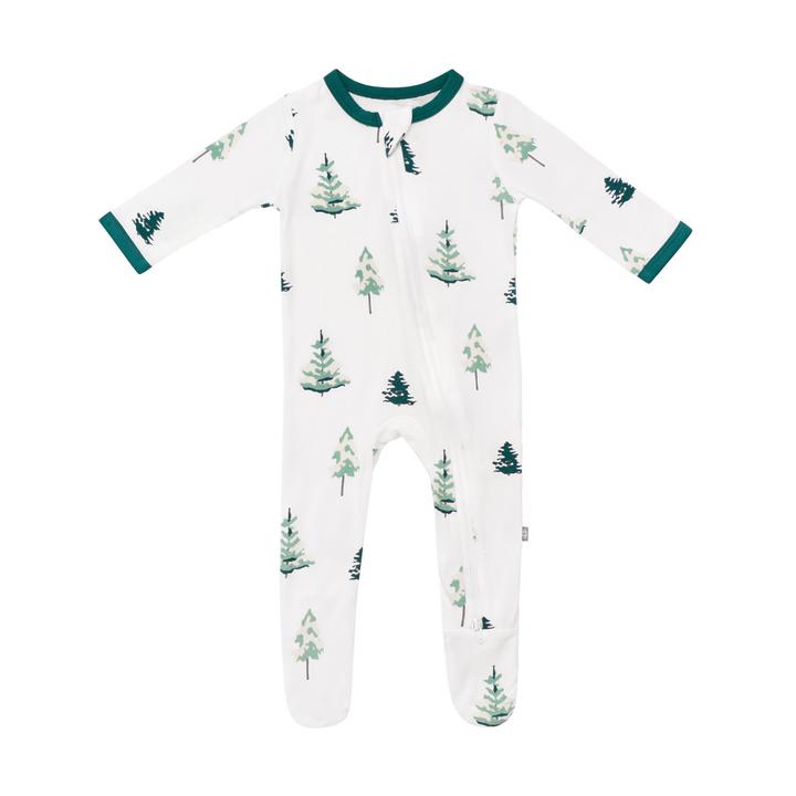Kyte BABY Zippered Footie in Tree