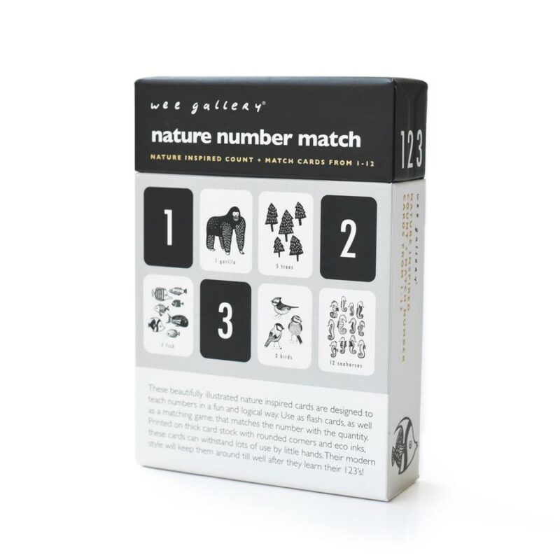 Nature and Number Learning Cards