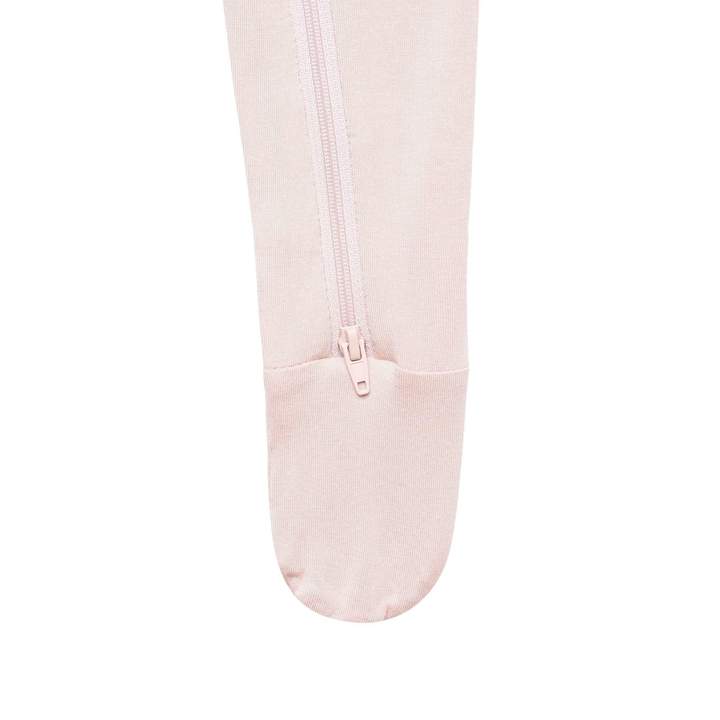 Baby Sleepers with Double Zipper and Grippy Footies