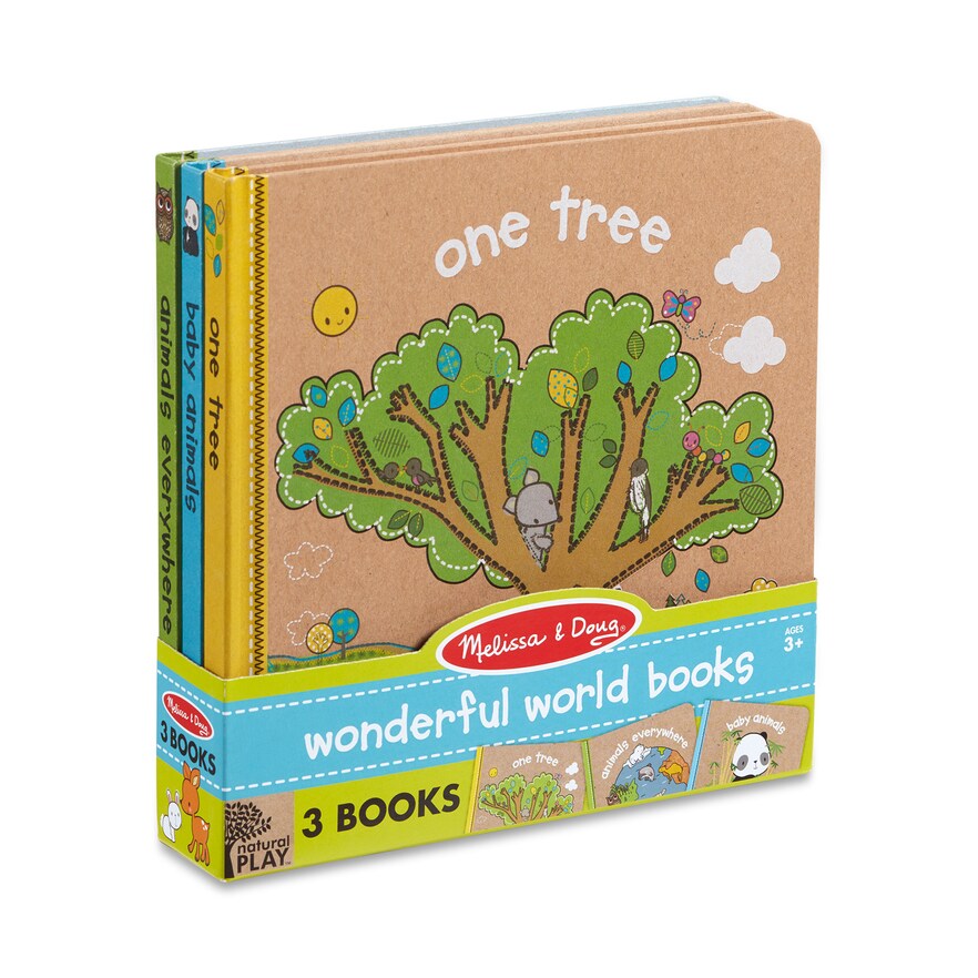 Melissa & Doug Natural Play Book Bundle - FINAL SALE