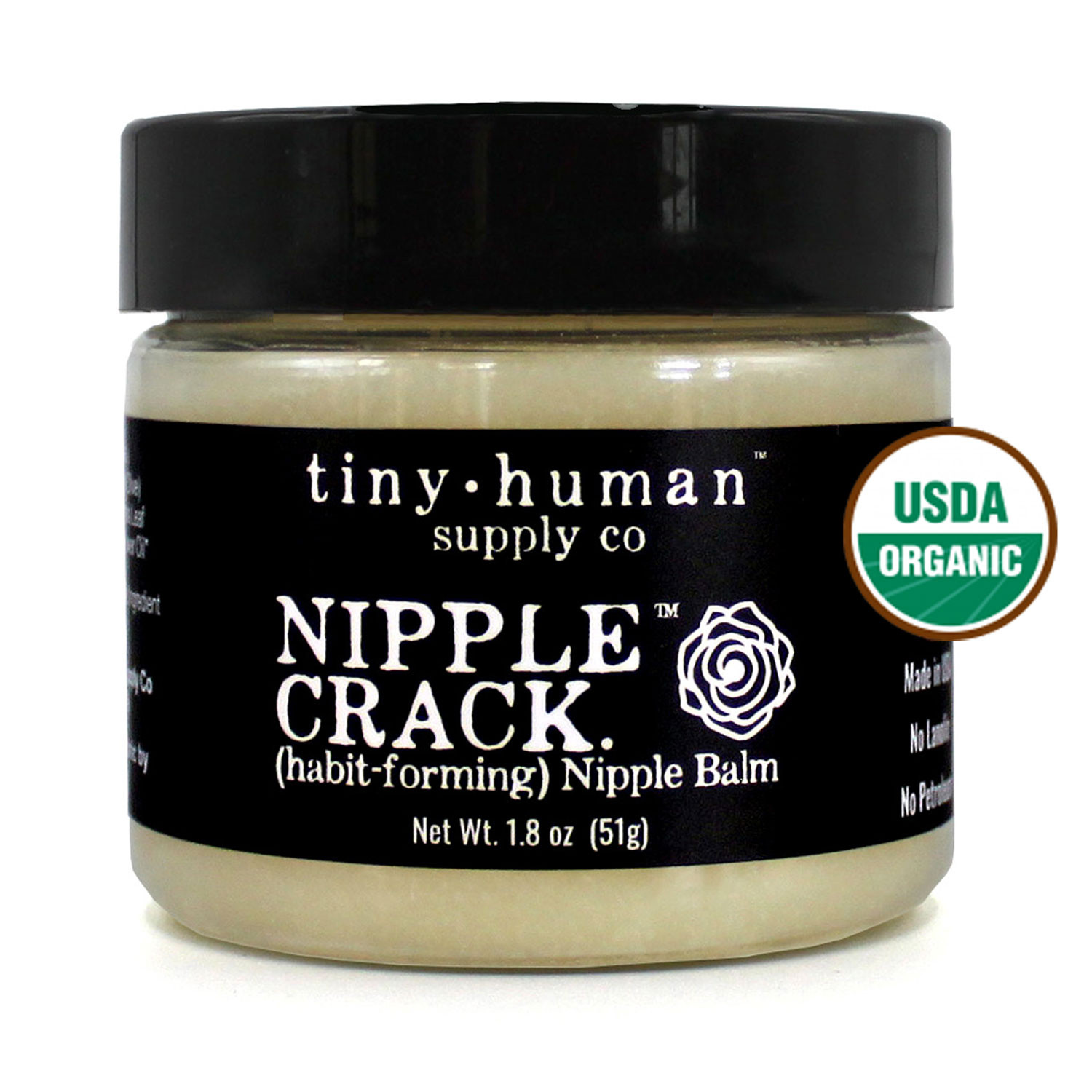 Tiny Human Organic Nipple Crack Nipple Balm