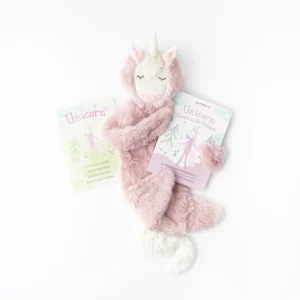 Slumberkins Rose Unicorn Snuggler
