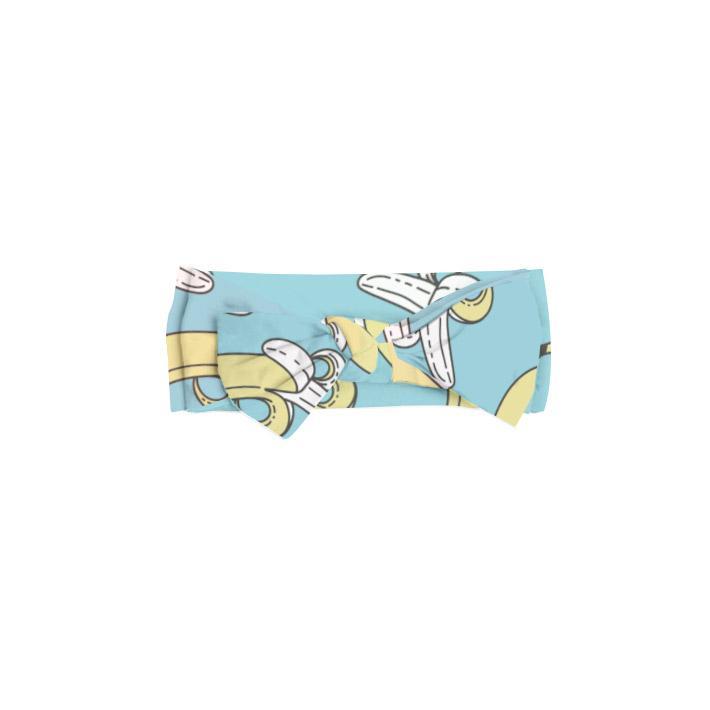 Little Sleepies Bamboo Bananas Baby Headband Bow