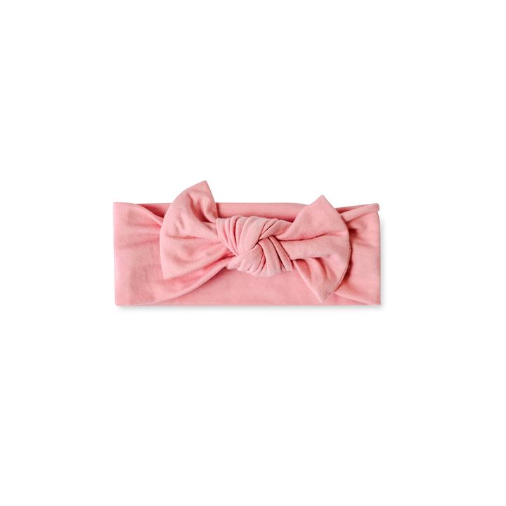 Little Sleepies Bamboo Bubblegum Pink Baby Headband