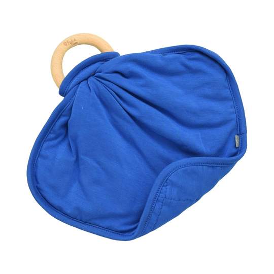 Indigo Baby Teether and Lovey with Removable Ring for Babies