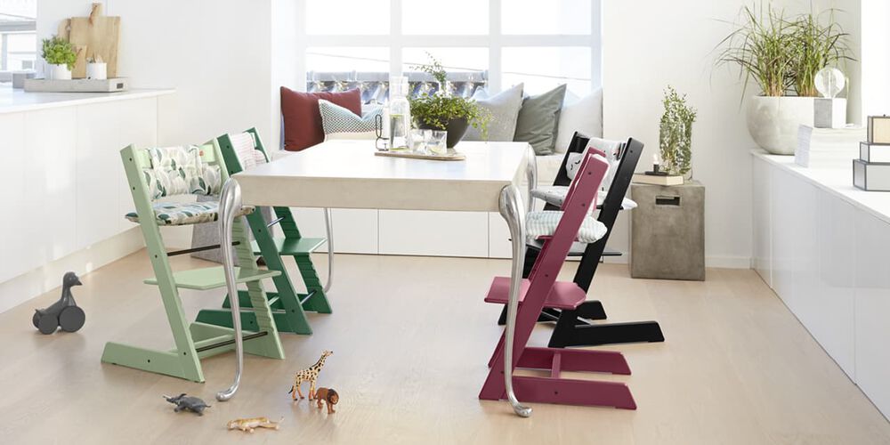 Colorful Tripp Trapp Chairs