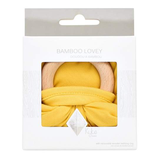 Yellow Pinnapple Baby Teether and Lovey with Removable Ring for Babies