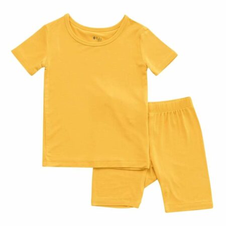 Kyte BABY Short Sleeve Toddler Pajama Set in Pineapple