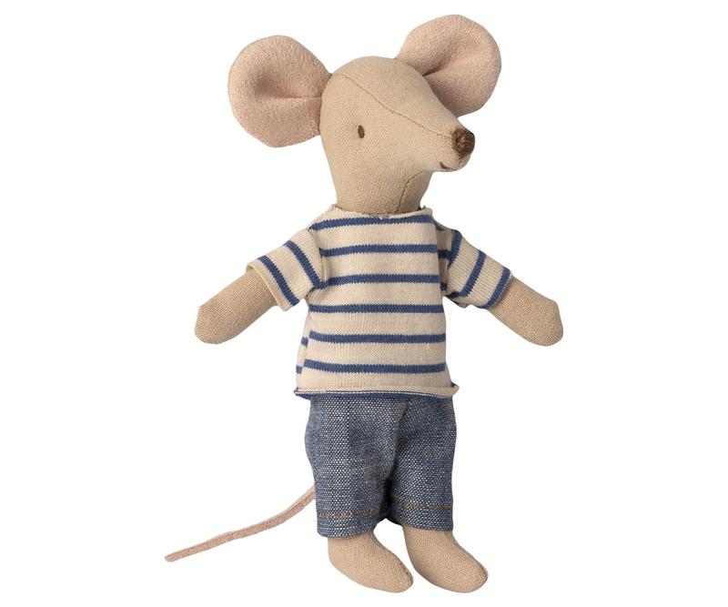 Maileg Big Brother Mouse in Matchbox