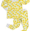 Little Sleepies Lemons Bamboo Viscose Long Sleeve Two-Piece Pajama Set