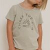 Rylee + Cru Chase the Sun Tee in Sage