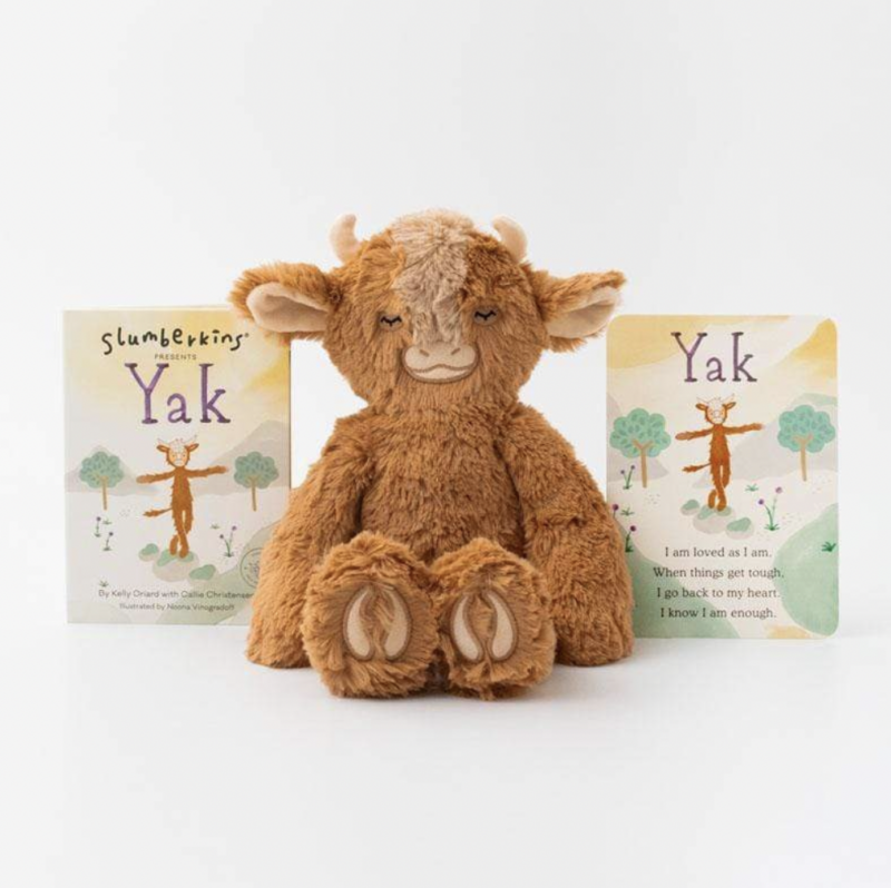 Slumberkins Yak Kin and Board Book Bundle