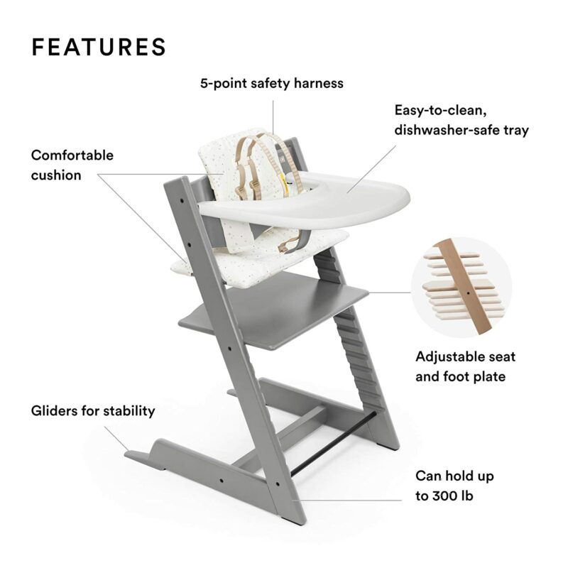 Tripp Trapp High Chair Complete Features
