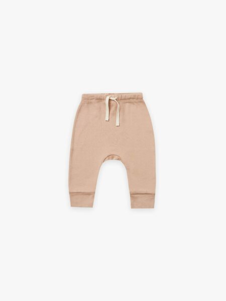 Quincy Mae Drawstring Pant In Petal