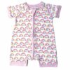 Little Sleepies Pastel Rainbows Shorty Bamboo Viscose Zippy