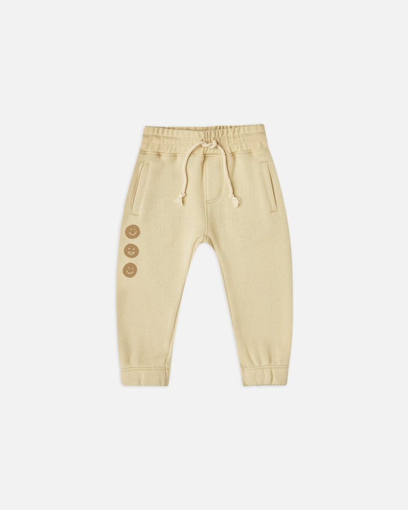 Rylee + Cru Happy Face Jogger Pant