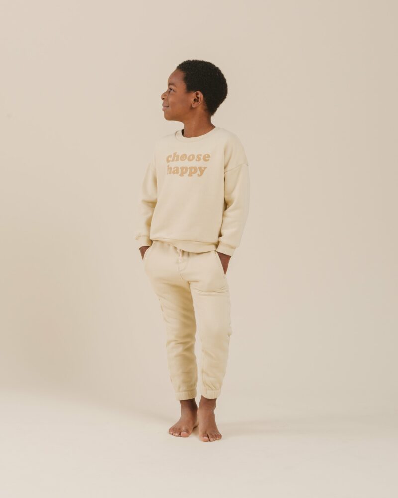 Rylee + Cru Happy Face Jogger Pant