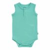 Kyte BABY Sleeveless Bodysuit in Jade