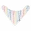 Kyte BABY Printed Bib in Herringbone