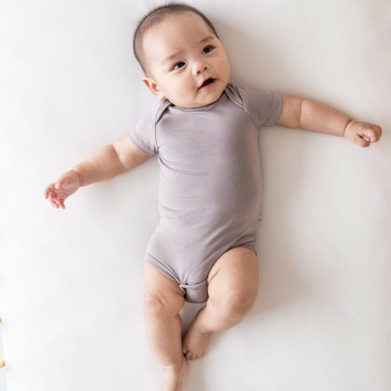 Kyte BABY Bodysuit in Mushroom