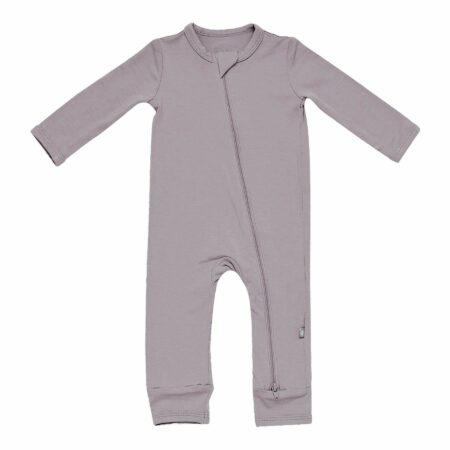 Kyte BABY Zippered Romper in Mushroom