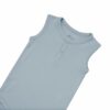 Kyte BABY Sleeveless Bodysuit in Fog