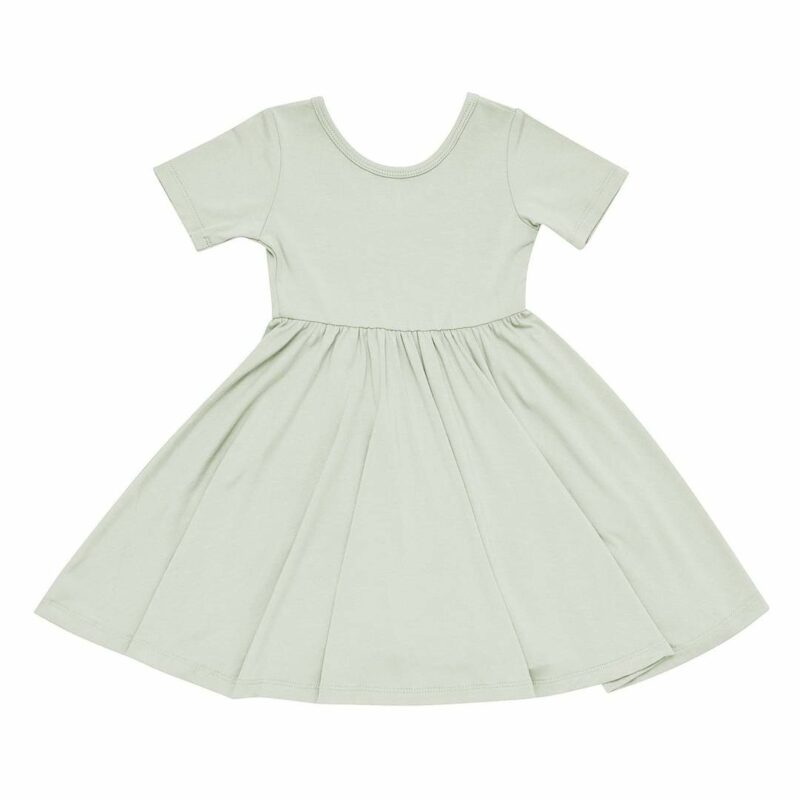 Kyte BABY Twirl Dress in Aloe