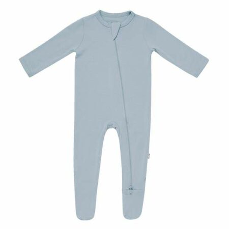 Kyte BABY Zippered Footie in Fog