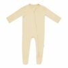 Kyte BABY Zippered Footie in Wheat