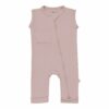 Kyte BABY Zippered Sleeveless Romper in Sunset