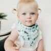 Copper Pearl Maui Baby Bandana Bib Set 4-Pack