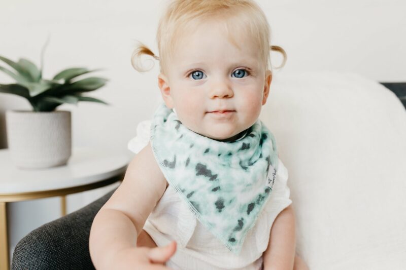 Copper Pearl Maui Baby Bandana Bib Set 4-Pack