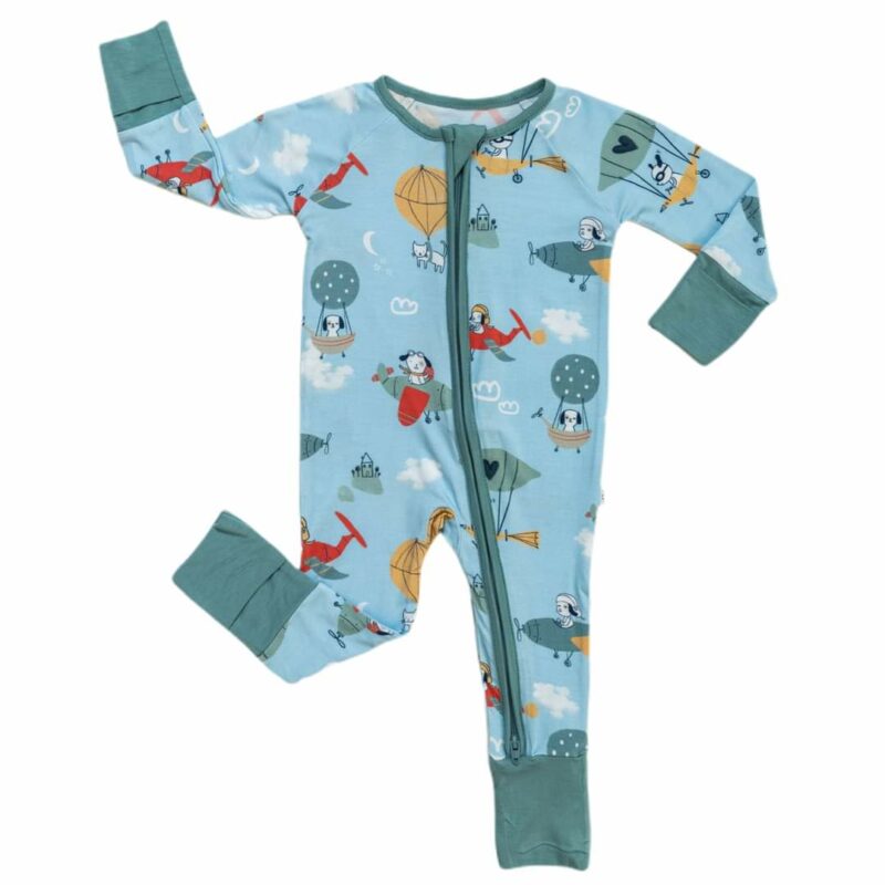 Little Sleepies Fly Away With Me Bamboo Viscose Zippy