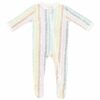 Kyte BABY Zippered Footie in Herringbone