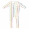 Kyte BABY Zippered Footie in Herringbone